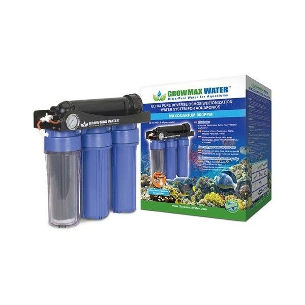 Maxquarium 000ppm Ósmosis Inversa + Des-ionizador Hasta 20 L/h