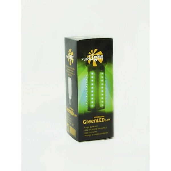 Pure Light Bombilla Verde Green Led 3,5w