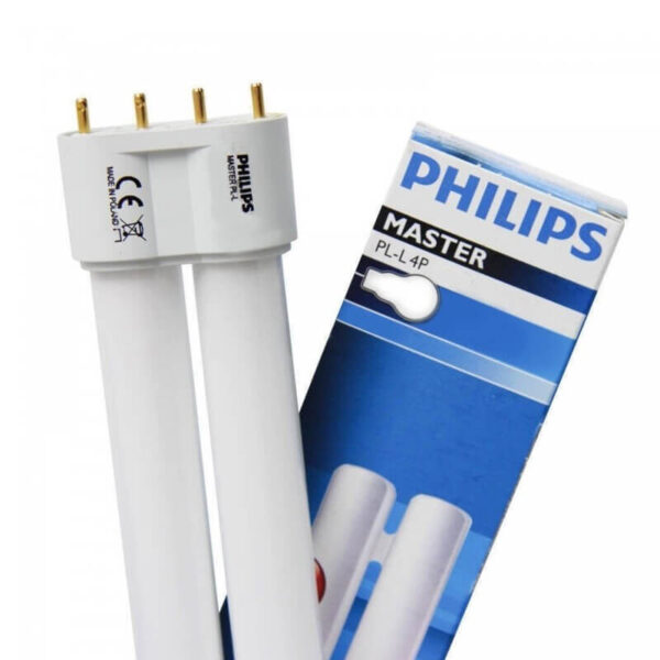 Bombilla Philips Master Pl-l-4 Pines 55w/830 Fluorescente Luz CÁlida