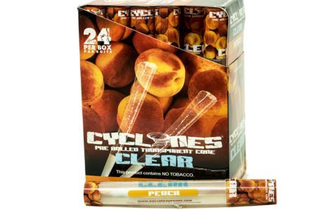 Cyclones Clear 1×24 Peach