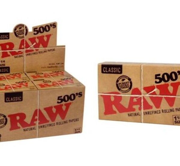 Raw 500 1 1/4 Classic (20lib/500papel) Raw 500 1 1/4 Classic (20lib/500papel)