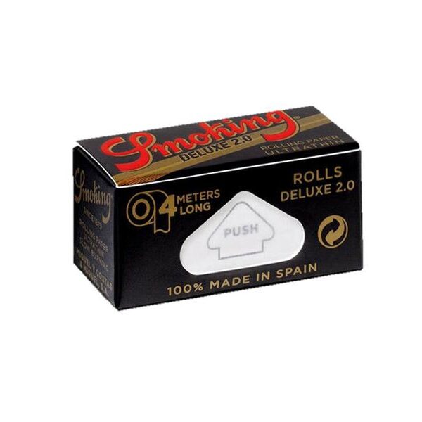 Papel Smoking Deluxe 2.0 Rolls (24rollos/4metros)