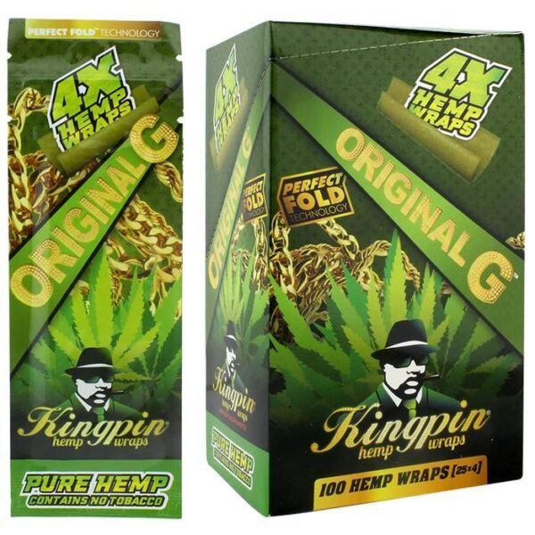 Kingpin Blunt Wraps Original 25×4