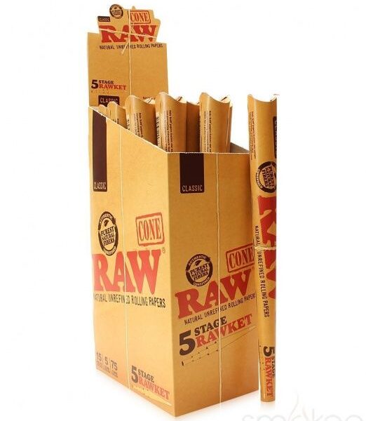 Raw Cono 5 Stage Rawket 15 Unidades Raw Cono 5 Stage Rawket 15 Unidades