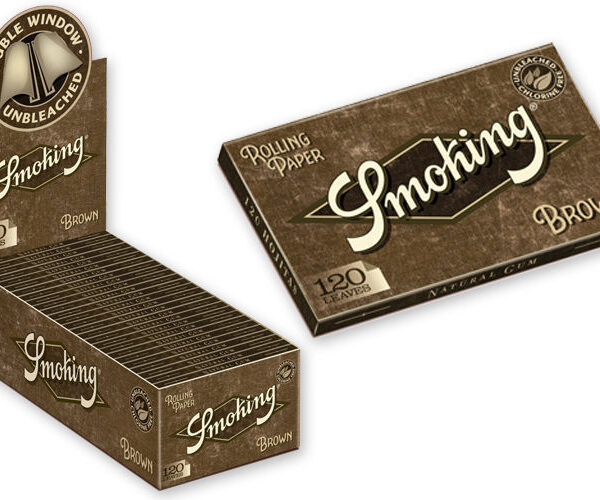 Papel Smoking Brown Double Window (25lib/120hojas) Papel Smoking Brown Double Window (25lib/120hojas)