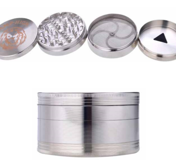 Champ High Grinder Maxi Silver 100mm Champ High Grinder Maxi Silver 100mm