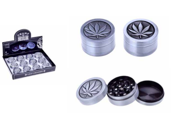 Champ High Metal Grinder Leaf 40mm Champ High Metal Grinder Leaf 40mm