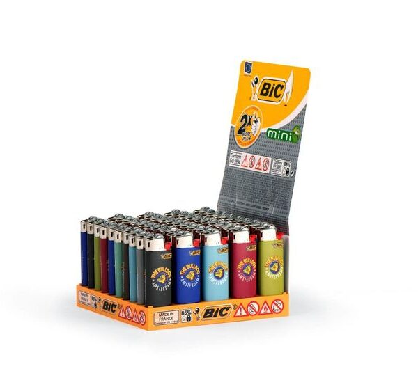 The Bulldog Encendedor Bic 70's Mini (50 Unidades) The Bulldog Encendedor Bic 70’s Mini (50 Unidades)