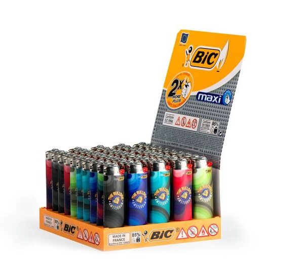 The Bulldog Encendedor Bic 70's Maxi (50 Unidades) The Bulldog Encendedor Bic 70’s Maxi (50 Unidades)