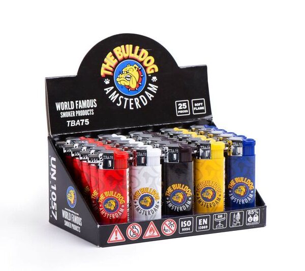 The Bulldog Encendedor ElectrÓnico Llama Suave Tba75 (25 Unidades) The Bulldog Encendedor ElectrÓnico Llama Suave Tba75 (25 Unidades)