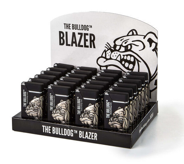 The Bulldog Display Mechero Blazer Negro (24 Unidades) The Bulldog Display Mechero Blazer Negro (24 Unidades)