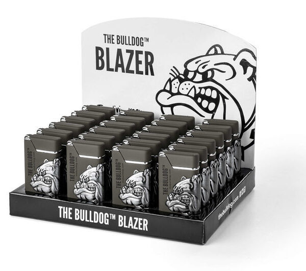 The Bulldog Display Mechero Blazer Gris (24 Unidades) The Bulldog Display Mechero Blazer Gris (24 Unidades)