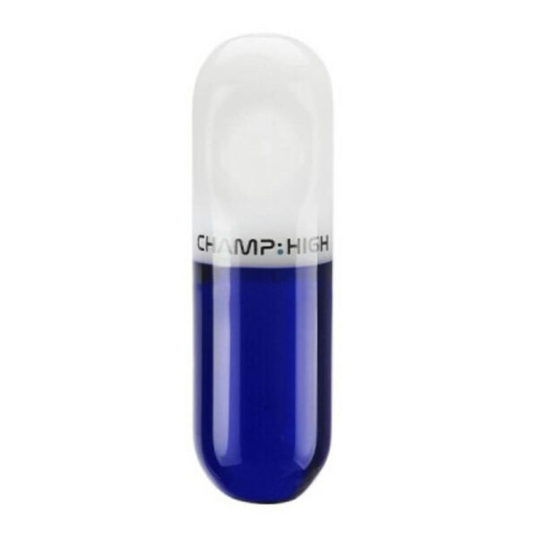 Champ High Pipa Cristal Pills Azul 10cm