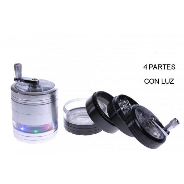 Grinder Mill Alum Luz 4partes